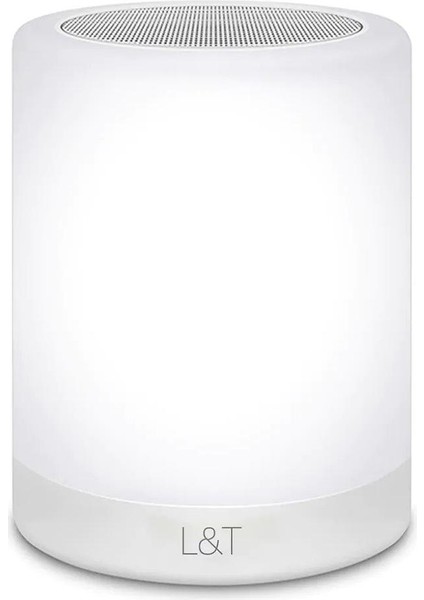 Q212 Gece Lambalı Bluetooth Hoparlör Beyaz