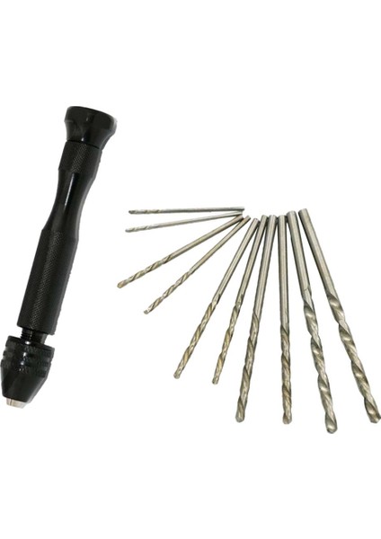 El Büküm Matkap Kuyumcular Kayan Sondaj Delme Spiral Aracı ile Matkap 1.0-3.0mm