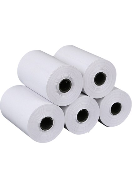 5 Rolls Termal Kağıt Rulo 57 * 30MM Yanlış Sorular Notlar Taşınabilir (Yurt Dışından)