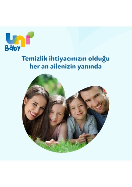 Uni Baby  Aile Islak Mendil 24'lü 2160 Yaprak