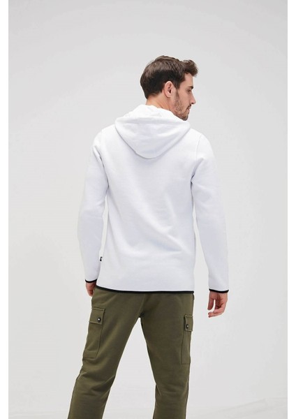Sweatshirt Erkek Sweatshirt BADSSweatshirt21White