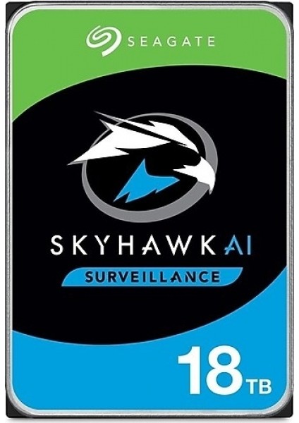 Skyhawk Aı ST18000VE002 18 Tb 7200RPM 256MB Sata3 550TB/Y Rv 7/24