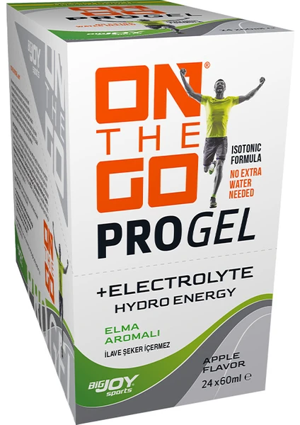 Progel + Electrolyte 60 ml x 24 Saşe Elma