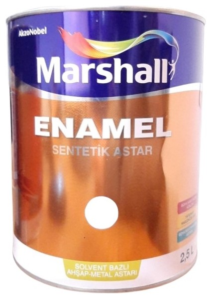 Enamel Sentetik Astar Beyaz 2,5 Lt