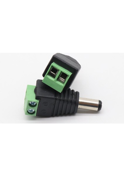 Power Klemens Modül Erkek - Cctv Camera 5.5 x 2.1mm