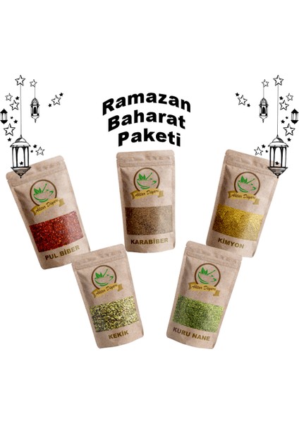 Ramazan Baharat Paketi 100 gr Paketler