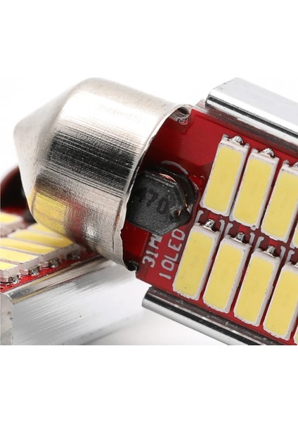 Sofit 12 LED LED Canbus C5W Uyumlu Tavan Plaka Ampül 41MM/39MM/36MM/31MM