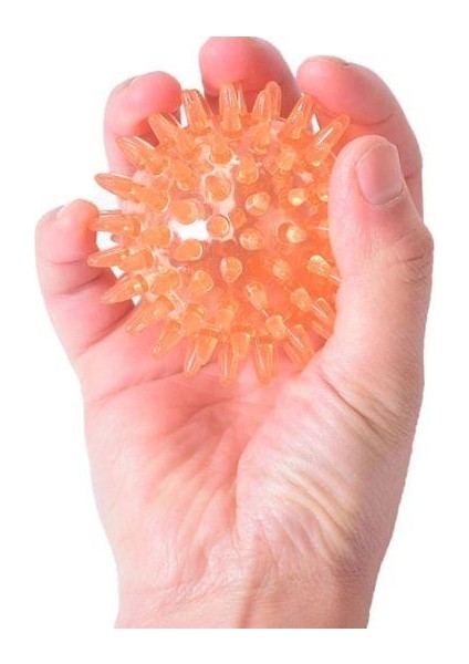 Yumuşak Dikenli Sesli Duyu Topu, Kauçuk Dikenli Top 6 cm