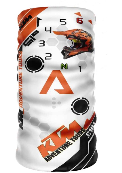® DeCollar Ktm Faster Stronger Harder Boyunluk Bandana Balaklava
