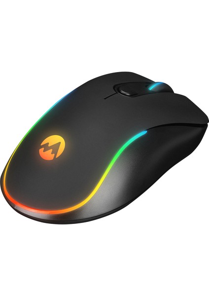 SM-W75 X-Rapıd 2.4ghz Siyah 6d Şarjlı Kablosuz Mouse