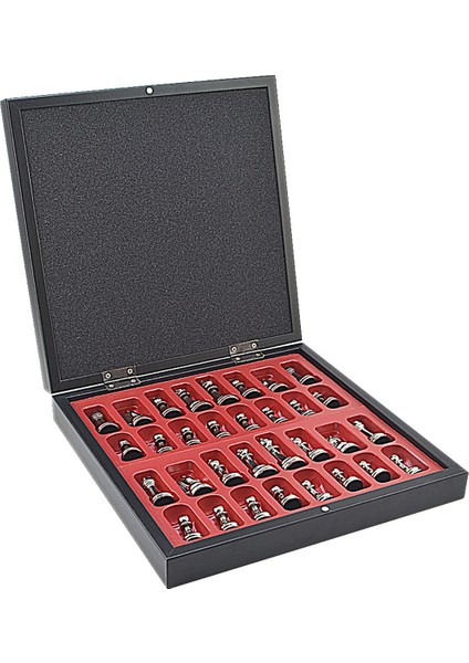 Gifthome Orta Boy Metal Roma Satranç Takımı Antik ve Mermer Desenli Sandıklı Mdf Tahtası (36X36X6 Cm.) indirimleri