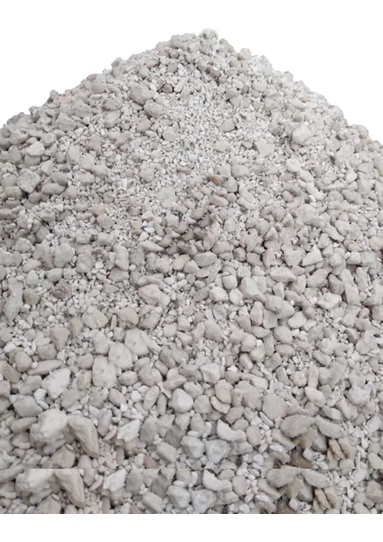 Pumice World Pum Pet Topaklaşmaz Kedi Kumu Kokusuz KALIN(1-17MM) Tane Pomza Kum-Topaklanmaz Çok Hafif 5 Litre