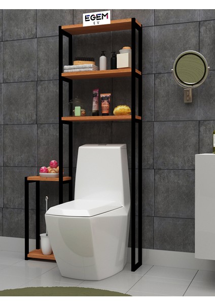 Egem Klozet Üstü Düzenleyici Raf 3 Raflı Banyo Düzenleyici Havluluk Banyo Organizer Wc Arkası modelleri