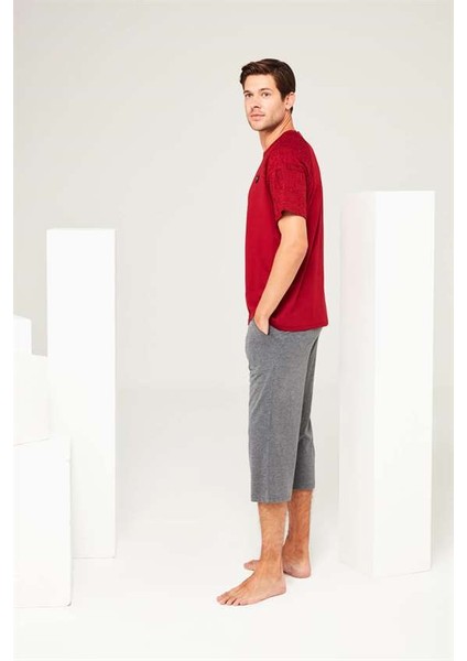 3622 Erkek Yuvarlak Yaka Kapri Takımı fiyatları