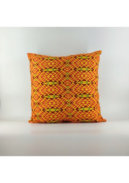 Etnik Desenli Kırlent Kılıfı