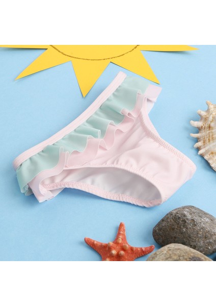 Kız Bebek Unicorn Etekli Bikini Altı