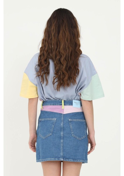 Renkli Detaylı Denim Kot Kadın Etek Onlrose - 15259846 fiyatları