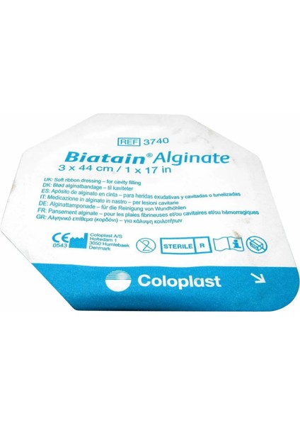 3740 Biatain Alginate Şerit Dolgu 3 cm x 44 cm 10'lu