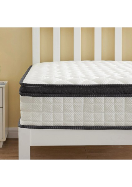 Zeus 60 x 120 cm Ultra Lüx Cotton Yaylı Yatak Bebek Yatağı