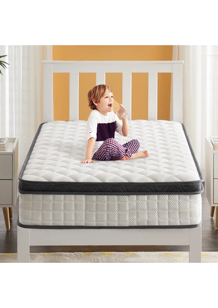 Zeus 60 x 120 cm Ultra Lüx Cotton Yaylı Yatak Bebek Yatağı