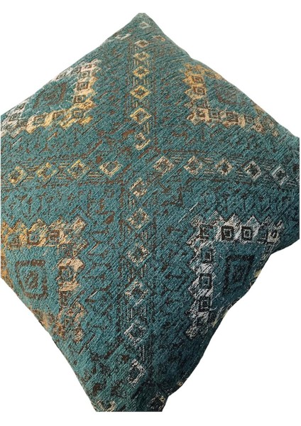 Kilim Desenli Vintage Açık Mavi Kırlent Kılıfı 45 x 45 cm fiyatları