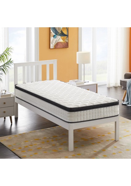 Zeus 90 x 185 cm Ultra Lüx Cotton Tek Kişilik Yaylı Yatak