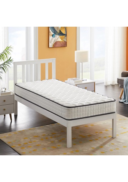 Hera 70 x 100 cm Ultra Lüx Cotton Yaylı Yatak Bebek Yatağı