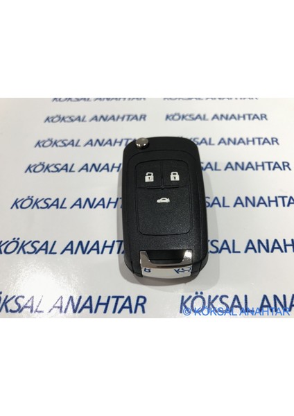 Opel Astra J, Insignia, Mokka 3 Tuşlu Orijinal Gömme Logolu Kumanda Kabı