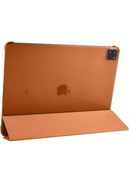 Apple iPad Pro 12.9 2021 (5.nesil) Uyumlu Smart Cover Standlı 1-1 Flip Smart Akıllı Tablet Kılıfı