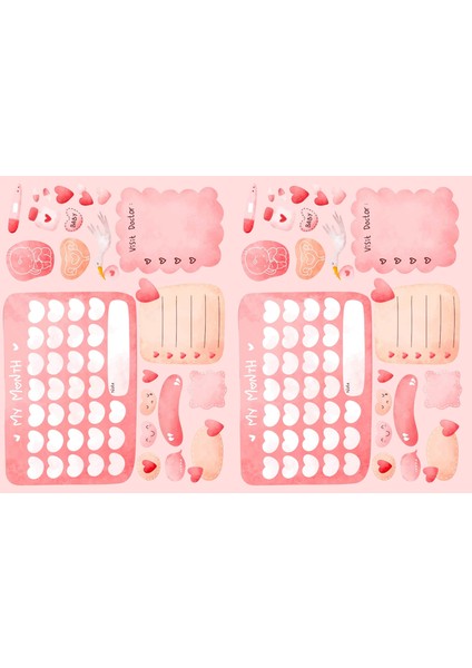 Bebek Kontrol Sticker (21X31 Cm)