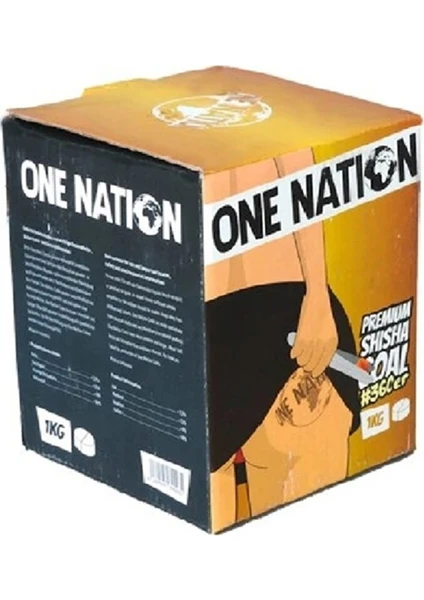 One Nation 360 Lotus One Natıon Nargile Kömürü 1kg