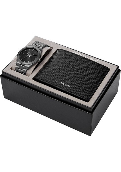 MK1044 Erkek Set Kol Saati ve Cüzdan