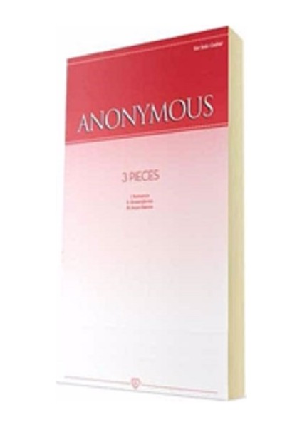 Anonymous -3 Pieces