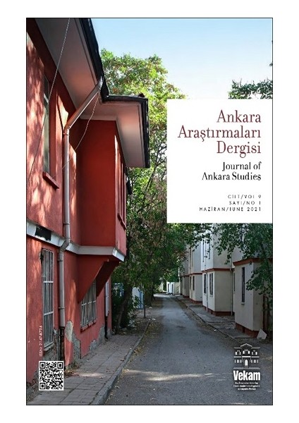 Ankara Araştırmaları Dergisi - Cilt 9 Sayı 1