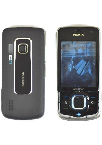 Nokia 6210N Kasa Kapak Siyah