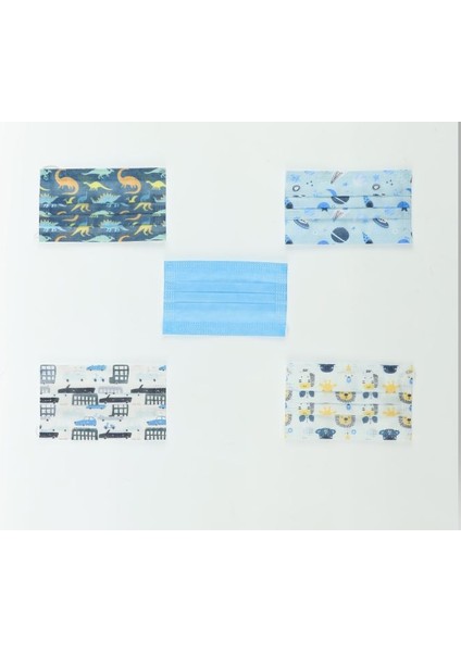 Erkek Çocuk 10' Lu 5 Paket Maske 2212BK66007