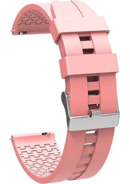 Honor Watch Gs Pro Akıllı Saat ile Uyumlu Kaliteli Tokalı Silikon Kordon Kayış