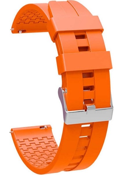 Honor Watch Gs Pro Akıllı Saat ile Uyumlu Kaliteli Tokalı Silikon Kordon Kayış
