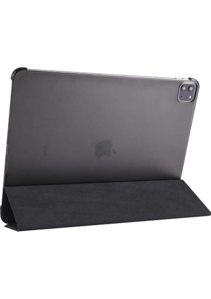 Apple iPad Pro 12.9 2021 (5.nesil) Uyumlu Smart Cover Standlı 1-1 Flip Smart Akıllı Tablet Kılıfı