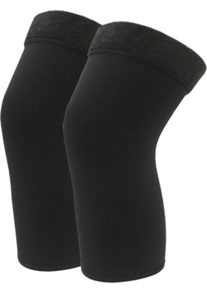 Çift Diz Isıtıcıları Termal Elastik Kaymaz Parantez (Yurt Dışından)