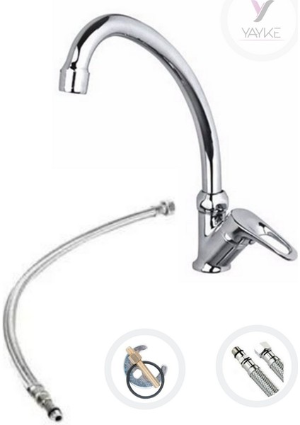 Mermerden Tekli Aç Kapa Mix Evye Lavabo Bataryası fiyatları
