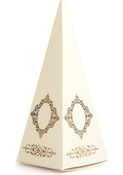 Karton Külah Krem 50'li 6X6CM H:15CM