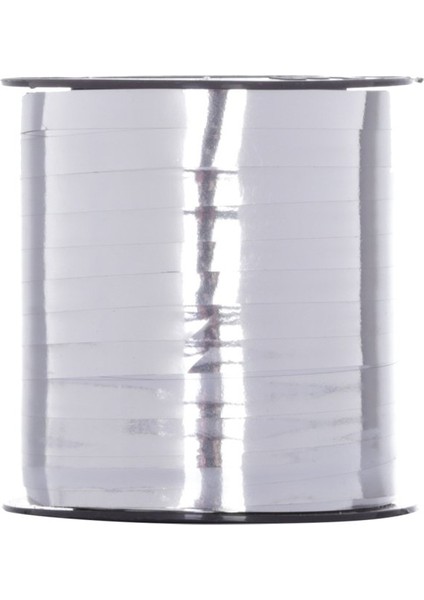 Metalik Gümüş Rafya 8MMX200MT