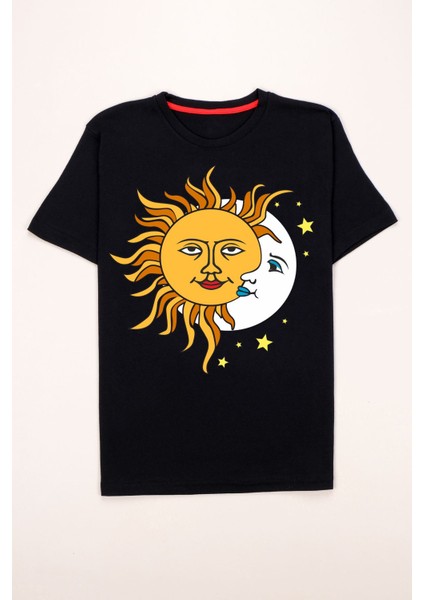 Unisex Evren Temalı Tasarım Tshirt