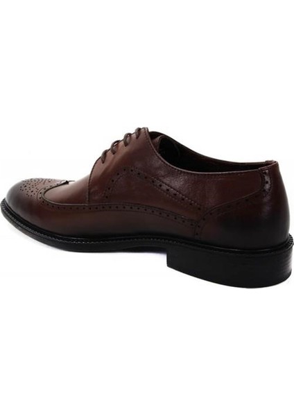 10911-G Kahverengi Hakiki Deri Erkek Ayakkabı modelleri