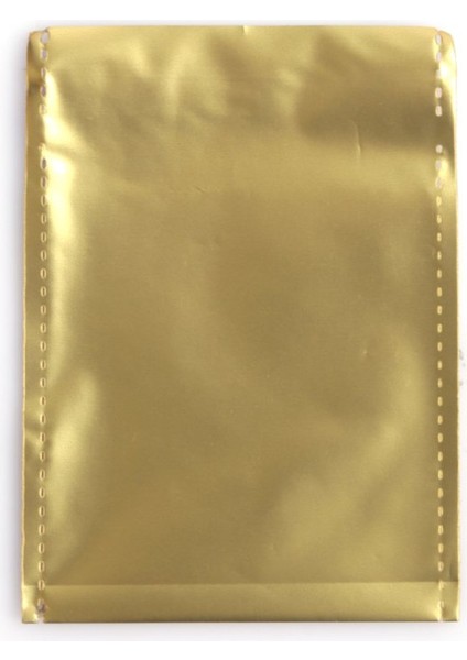 Ağzı Bantlı Metalize Hediye Paketi Altın 7X9CM (50'li)