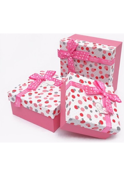 Hediye Kutusu Kare 3'lü (W-8033) fiyatları