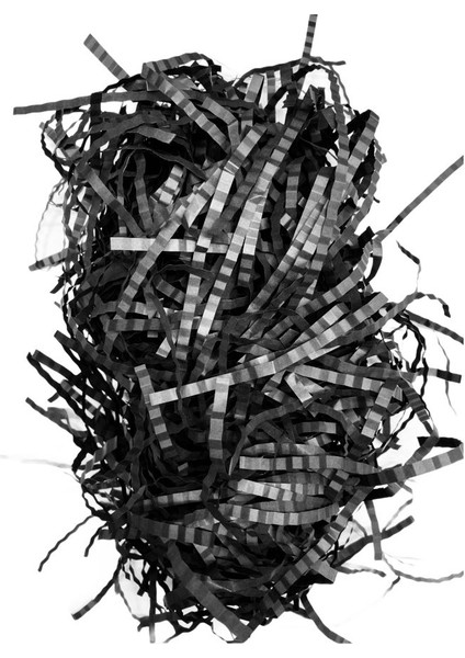 Kırpık(Dolgu)Zigzag Kağıt Siyah 50 gr