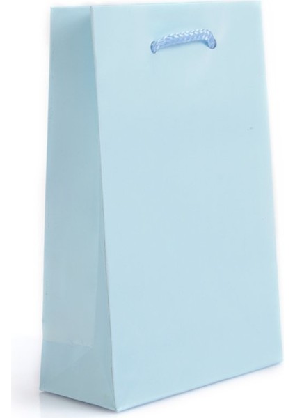 Kağıt Ip Saplı Çanta Mavi 12X10X17 Ithal(12'li) fiyatları