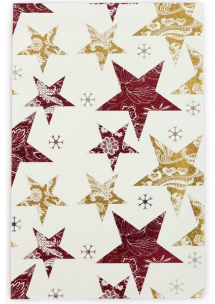 Ağzı Bantlı Metalize Yıldızlı 11X15 (50'li)